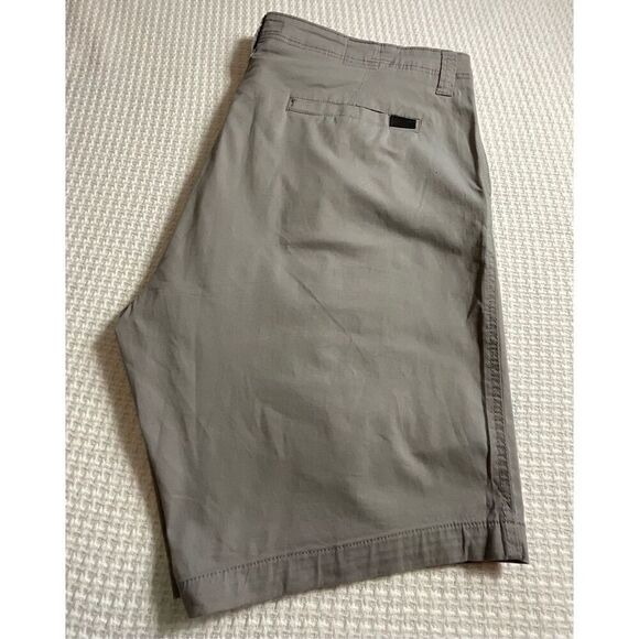 PROJEK RAW Mens Size 40 - 9 in. Twill Shorts in Light Gray - Picture 5 of 5